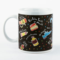 Tazón "Over The Hill And Losing It"