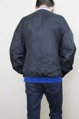 Cortaviento Reversible Azul y Negro