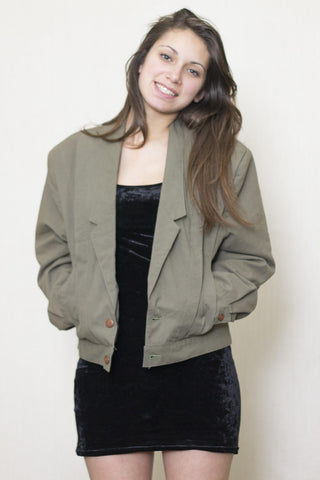 Chaqueta Verde Olivo