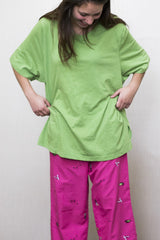 Pantalón Rosado 3/4