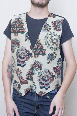 Gilet Estampado Navideño